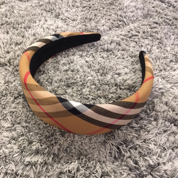 Burberry Plaid Headband - Picture 1 of 2